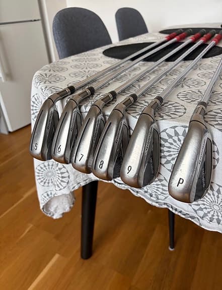 TaylorMade stealth Golfset järnklubbor 5–9 + pitching wedge