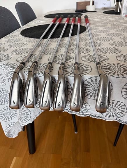TaylorMade stealth Golfset järnklubbor 5–9 + pitching wedge