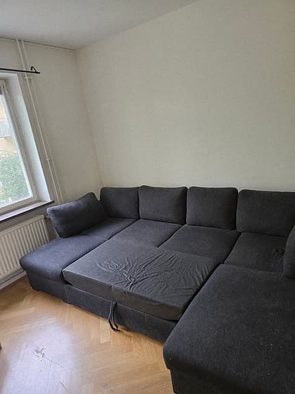 Stor bäddsoffa 180 cm