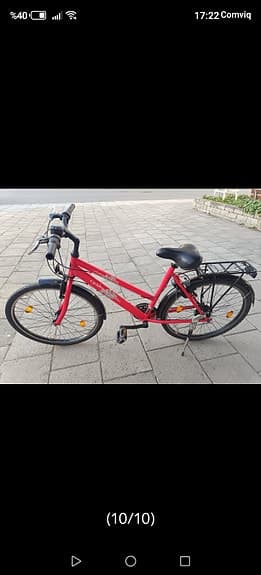 Damcykel tum26, 21vxl räm lås 2nykel fungerar som det ska
