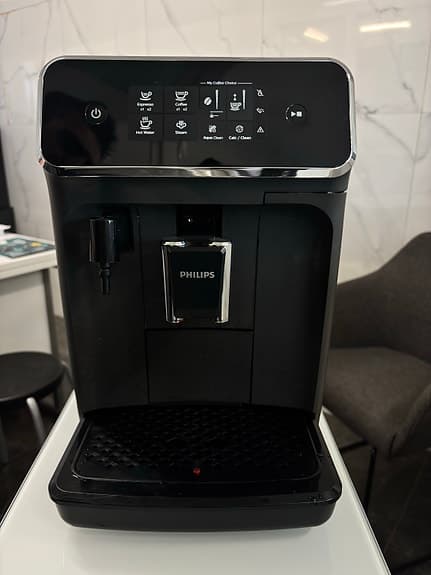 Philips helautomatisk kaffemaskin svart