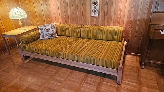 Retro Bäddsoffa/dagbladet 60-70 tal