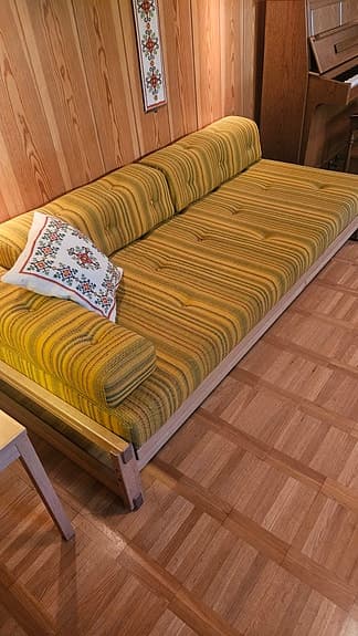 Retro Bäddsoffa/dagbladet 60-70 tal
