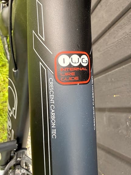 Crescent landsvägscykel 58cm 28" unisex svart