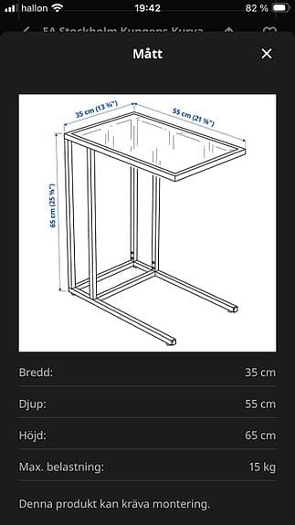Laptopställ IKEA Vittsjö