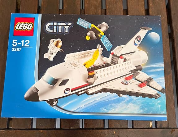 LEGO City rymdfärja rymdraket set