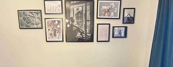 Desenio tavlor och posters med svarta ramar