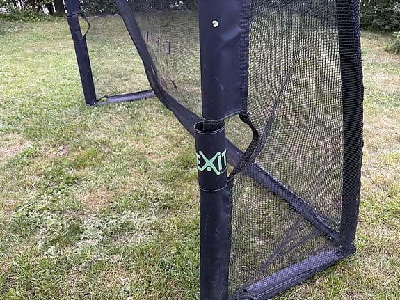 EXIT fotbollsmål svart