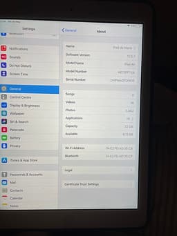 Apple iPad surfplatta 32 GB (MD789TY/A från 2013)