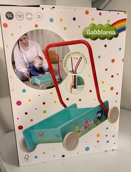 NY Babblarna Lära gå vagn GRATIS FRAKT