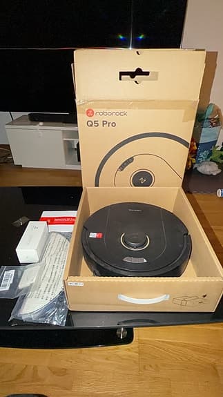 Roborock Q5 Pro robotdammsugare svart