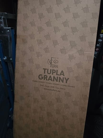 KLAPPSTOL HILLERSTORP ECOFURN GRANNY DOUBLE VITOLJAD FURU