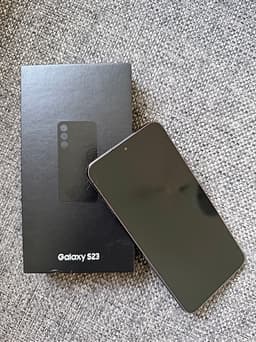 Samsung Galaxy S23 256 GB svart – Absolut nyskick!