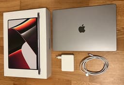 MacBook Pro M1 MAX 16 tum 64gb RAM, 1TB SSD, Liquid Retina XDR