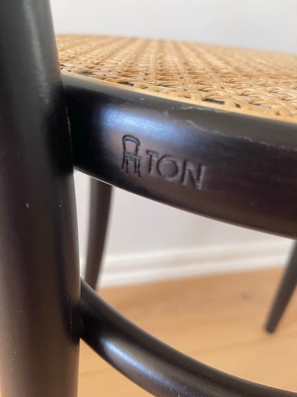 Thonet nr 14 stol