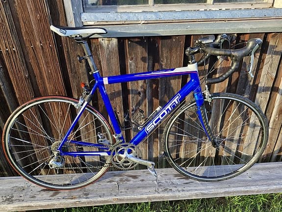 Scott Speedster S40 landsvägscykel 28" L blå