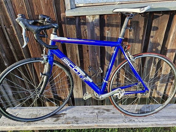 Scott Speedster S40 landsvägscykel 28" L blå