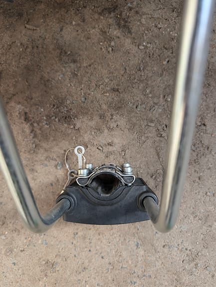 Hamax Caress cykelsits för barn svart/vit