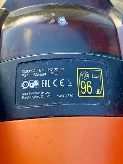 Black & Decker 36 V - gräsklippare