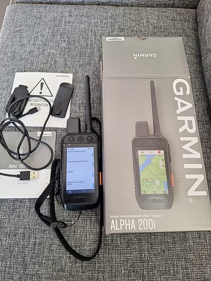 Garmin Alpha 200i handhållen GPS