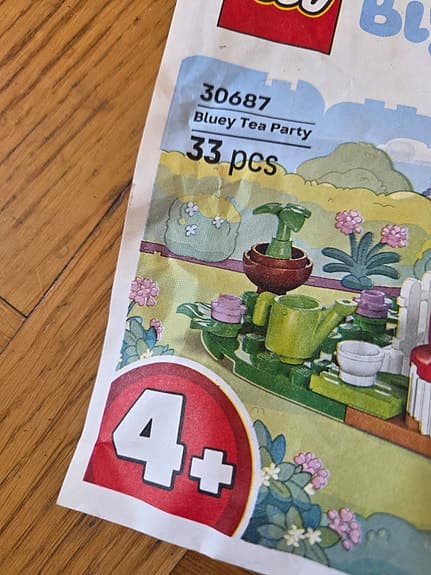 LEGO Bluey 30687 – Bluey Tea Party