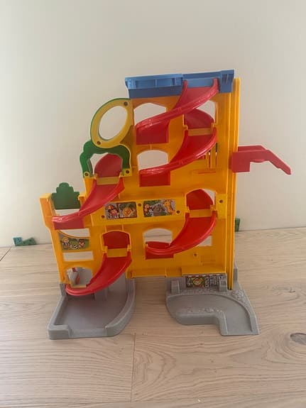 Fisher-Price bilbana / rutschbana för bilar