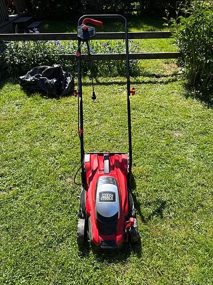 Meec tools gräsklippare röd