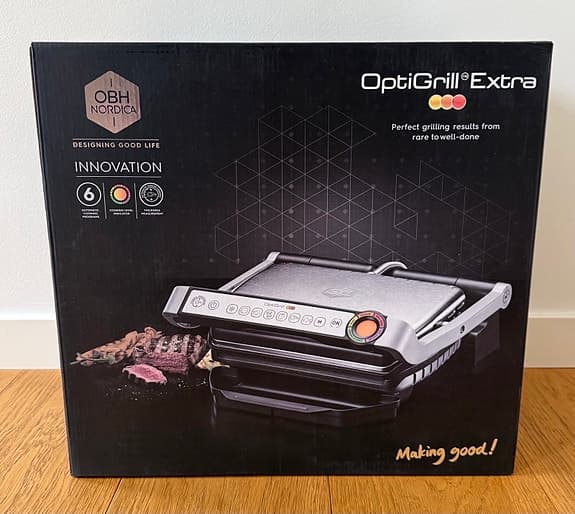 OBH Nordica OptiGrill Extra bordsgrill