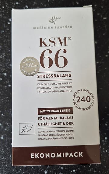 KSM 66 Stressbalans, 240 kapslar