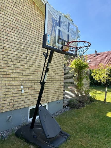 Flyttbar basketkorg Spalding