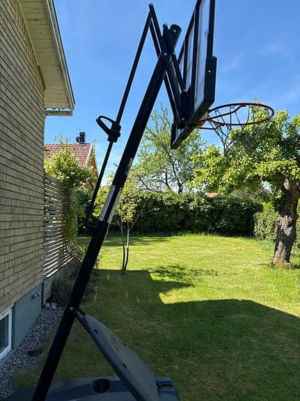 Flyttbar basketkorg Spalding