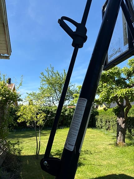 Flyttbar basketkorg Spalding