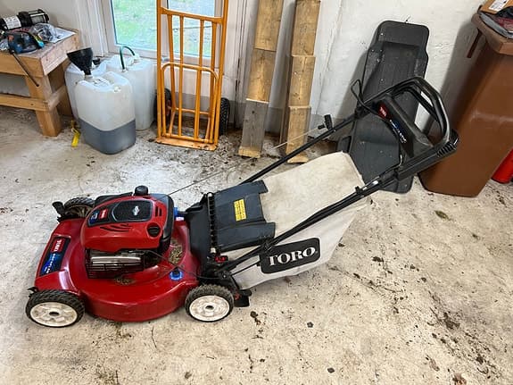 Toro Recycler 55 självgående gräsklippare med uppsamlare