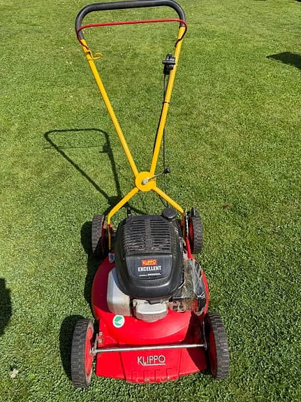 Klippo Excellent gräsklippare med Honda-motor röd