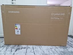 Ny/oöppnad Samsung 50” Crystal UHD 4K Smart TV (DU7100)