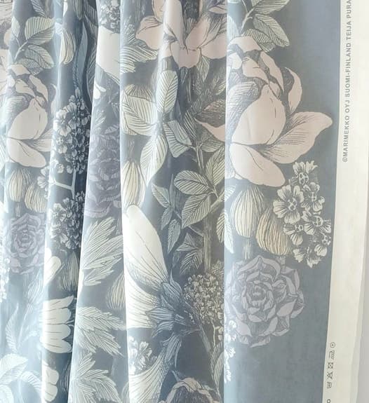Marimekko tyg "Oodi" Helt nytt underbart tyg.