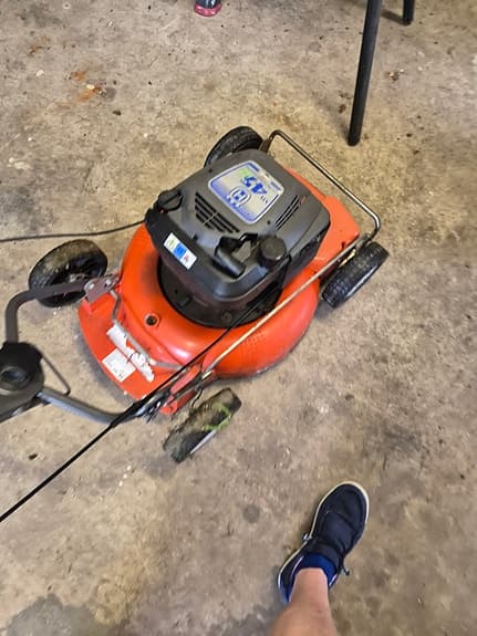 Husqvarna Master Garden gräsklippare bensin orange