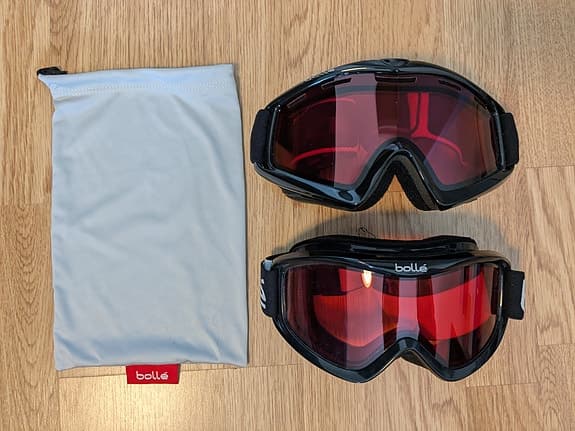 Fynd! 2 st Bollé skidglasögon – nästan nya, endast 399 kr