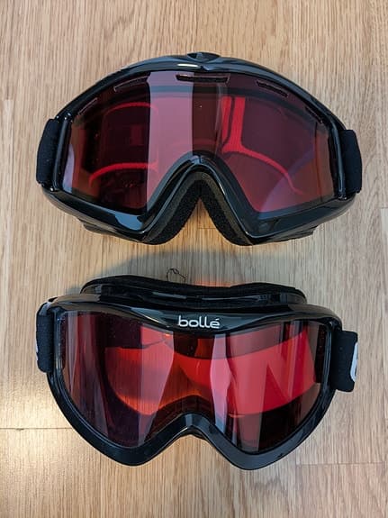 Fynd! 2 st Bollé skidglasögon – nästan nya, endast 399 kr