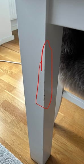 Matgrupp - bord med 5 stolar