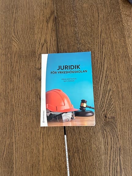 Juridik för yrkeshögskolan kursbok juridik