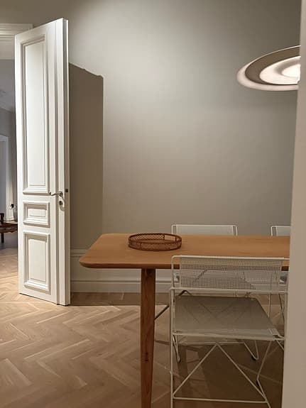 Carl Hansen BM1160 Hunting Table i trä av Børge Mogensen