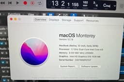 Apple MacBook 12" Retina bärbar dator silver