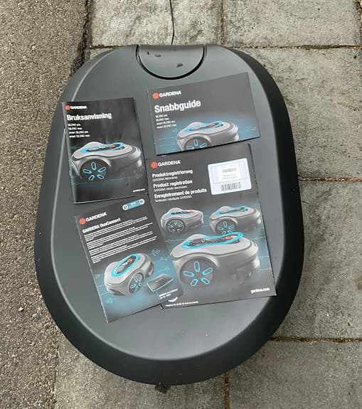 Gardena Smart Sileno Max 800 kvm + Gardena robothus