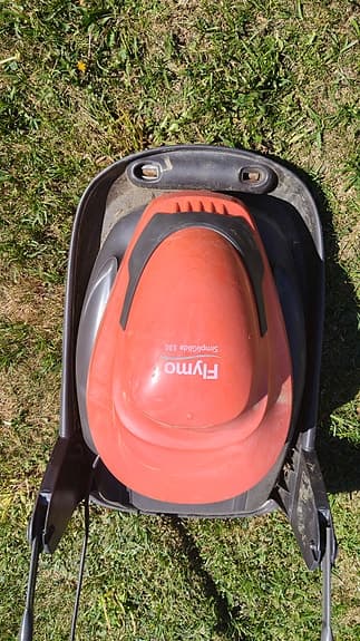 Flymo hovergräsklippare orange