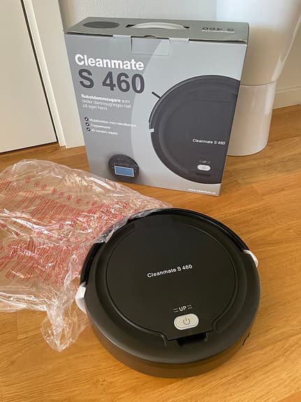 Robotdammsugare Cleanmate S 460. (Helt ny, aldrig använd)
