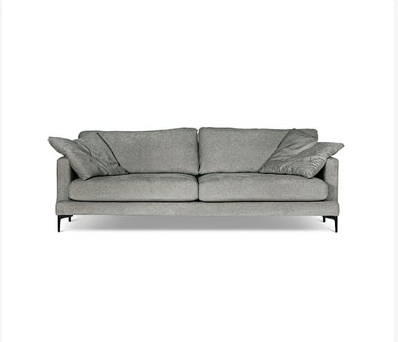 Nästan ny Bellus Boom divansoffa i  beige/grå tyg Diego