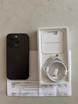 Apple iPhone 14 Pro 128 GB svart