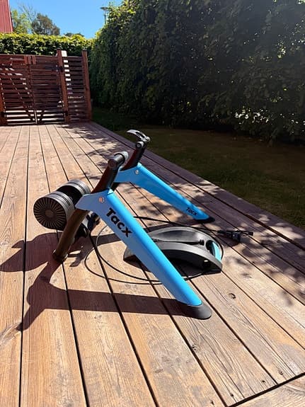 Tacx cykeltrainer blå