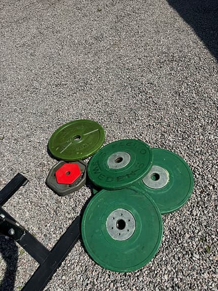 eleiko vikter rogue ställning